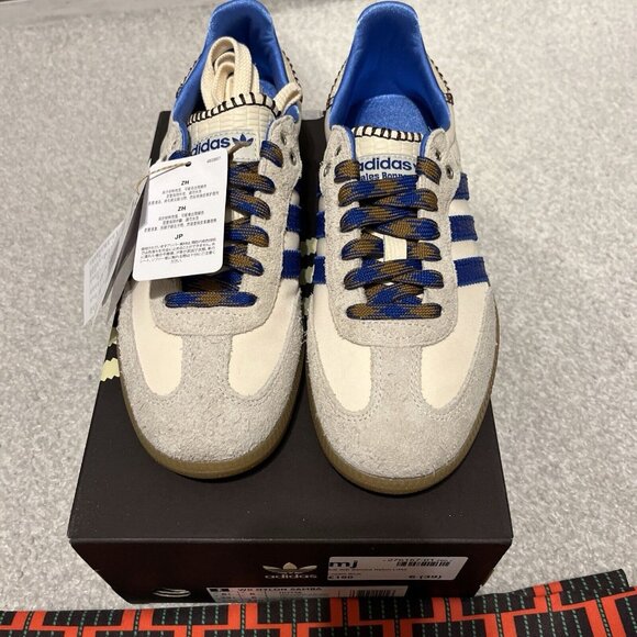 🪺ADIDAS SAMBA NYLON WALES BONNER WONDER CLAY ROYAL - Picture 6 of 6